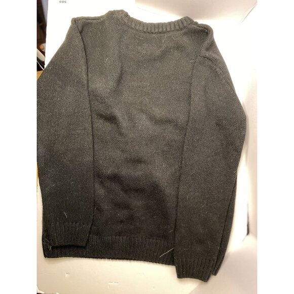 Atmosphere Christmas Cat 3D Black Acrylic Nylon Sweater Womans UK XS US 0-2 Ugly - Picture 3 of 9